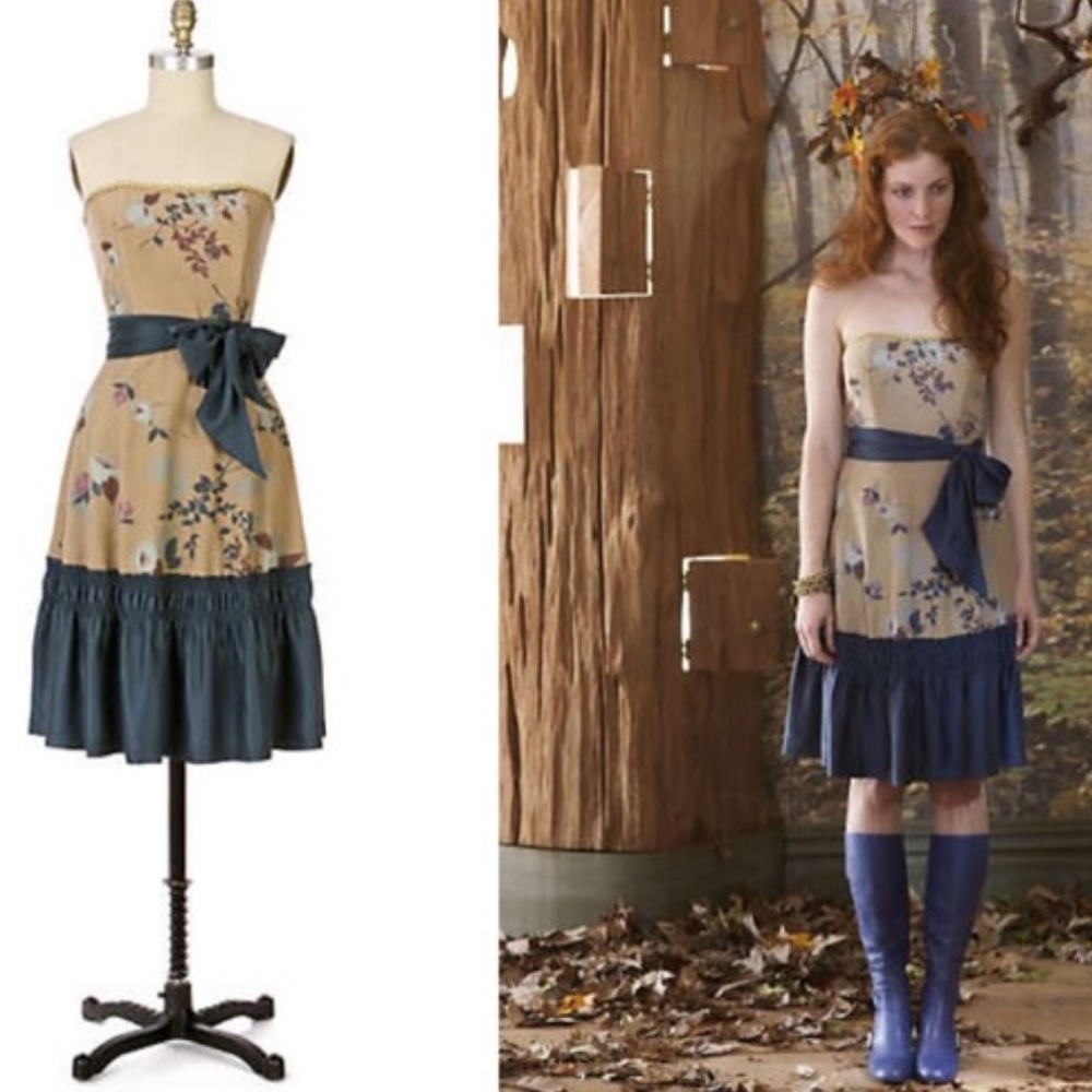 🌟Rare🌟 Anthro Tabitha Winter Flame Dress